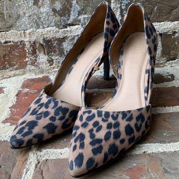 Old Navy Shoes - Leopard Heels - Old Navy